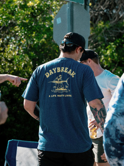 Marlin Man Tee Navy
