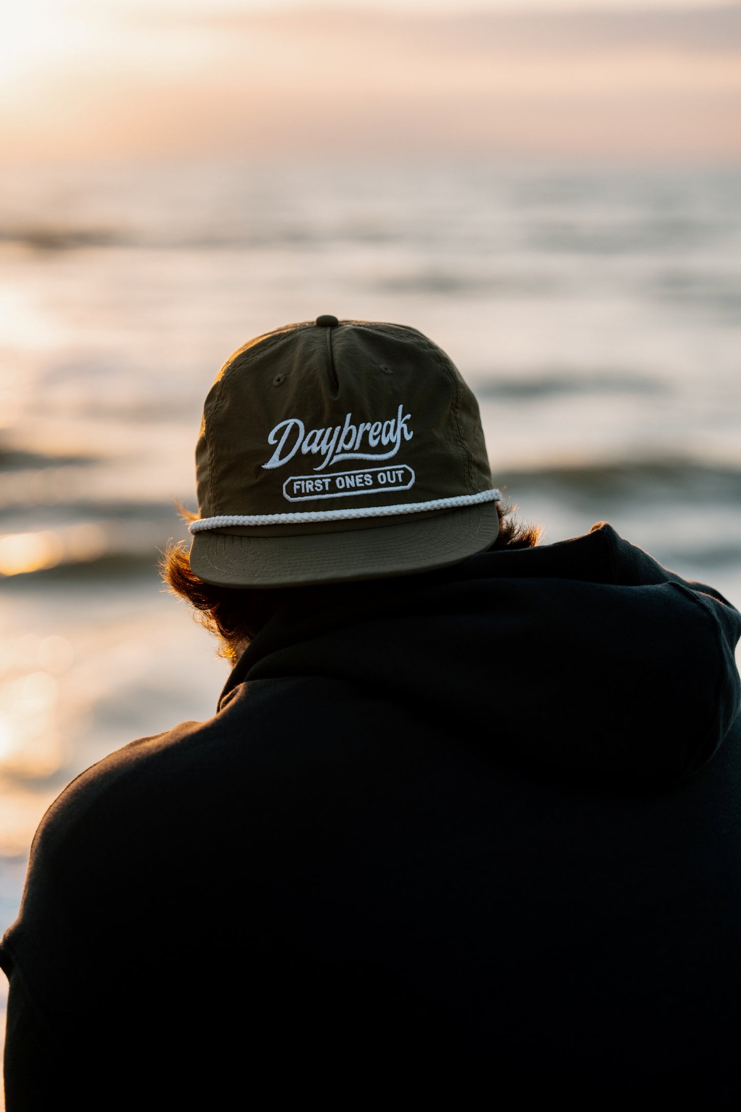 First Ones Out Snapback Olive/White