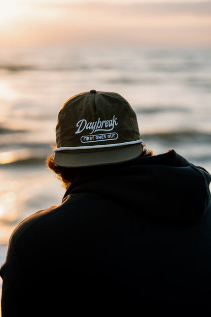 First Ones Out Snapback Olive/White