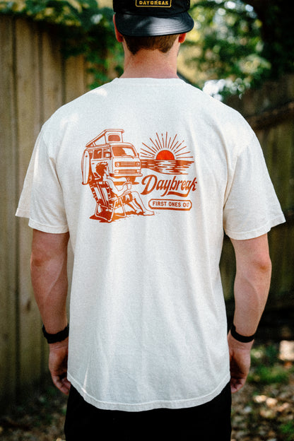 Mornin' Camper Tee Off White
