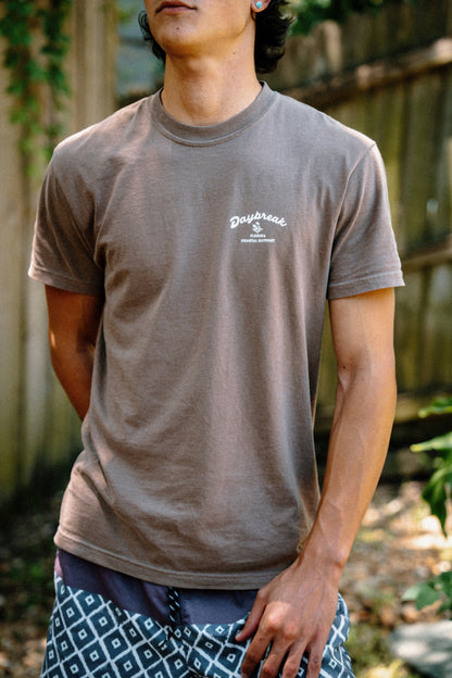 Daybreak Logo Tee Espresso