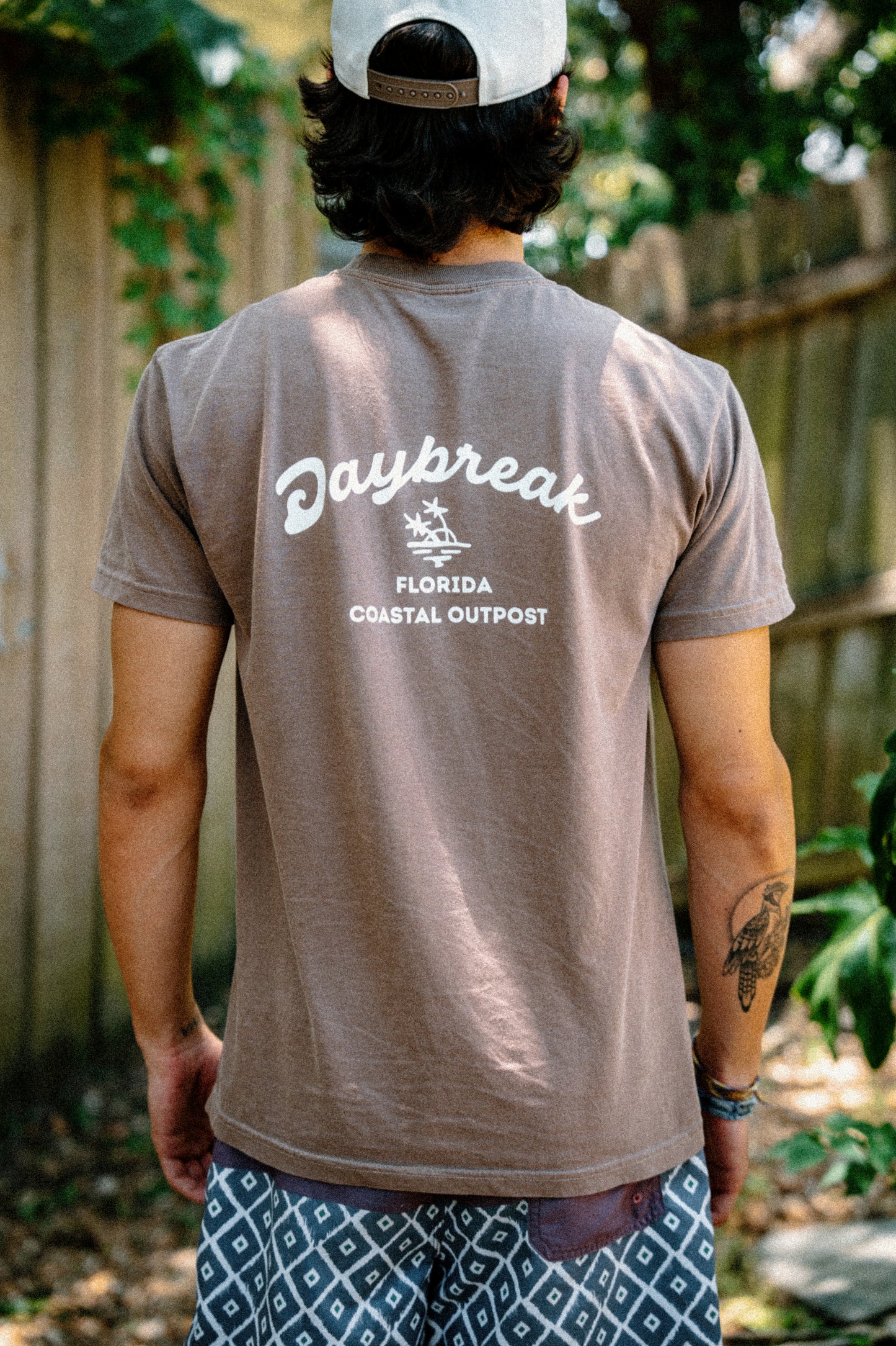 Daybreak Logo Tee Espresso