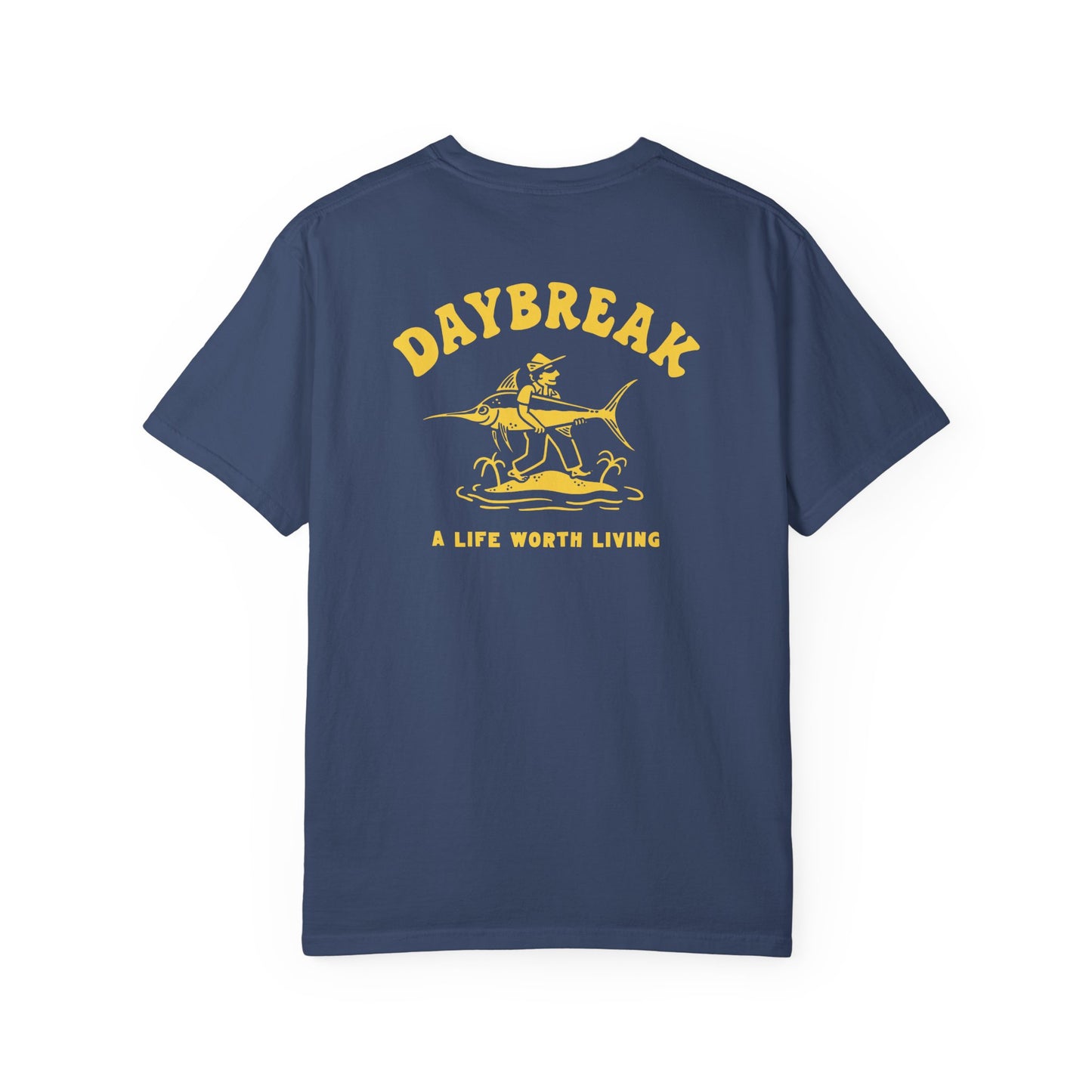 Marlin Man Tee Navy