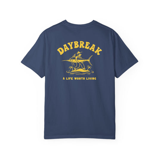 Marlin Man Tee Navy
